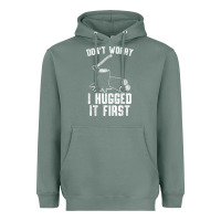 Sage lumberjack don't worry i hugged it first lumberjack wood cutter logger Heavyweight Hoodie - SnappyArt