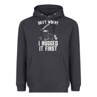 Smoke lumberjack don't worry i hugged it first lumberjack wood cutter logger Heavyweight Hoodie - SnappyArt