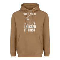 Toasted Coconut lumberjack don't worry i hugged it first lumberjack wood cutter logger Heavyweight Hoodie - SnappyArt