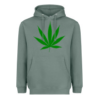 Sage Weed Heavyweight Hoodie - SnappyArt