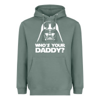 Sage darth vader who's your daddy Heavyweight Hoodie - SnappyArt