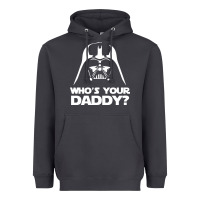 Smoke darth vader who's your daddy Heavyweight Hoodie - SnappyArt
