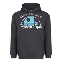 When You Wish Upon A Death Star Heavyweight Hoodie | Teevron