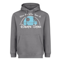 Storm when you wish upon a death star Heavyweight Hoodie - SnappyArt