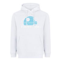 White when you wish upon a death star Heavyweight Hoodie - SnappyArt