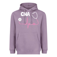 Lavender cna nurse t shirt Heavyweight Hoodie - SnappyArt