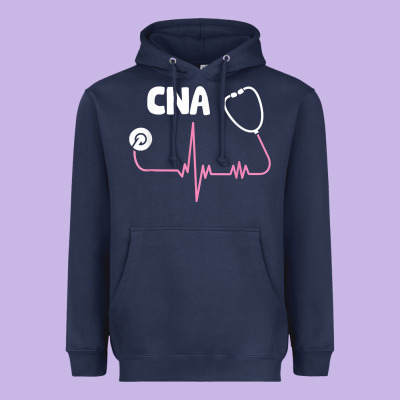 Cna Nurse T Shirt Heavyweight Hoodie Designed By Snappyart