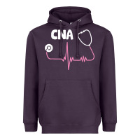 Plum cna nurse t shirt Heavyweight Hoodie - SnappyArt