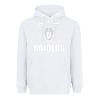 White raiders Heavyweight Hoodie - SnappyArt