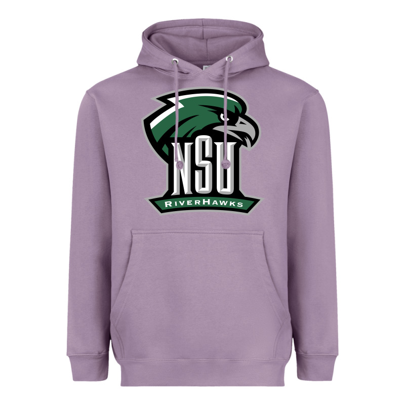 Northeastern State Riverhawks Heavyweight Hoodie by SnappyArt | Teevron