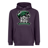 Plum northeastern state riverhawks Heavyweight Hoodie - SnappyArt