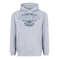 Heather Grey Chaotic Good Essential  Copy Heavyweight Hoodie - SnappyArt