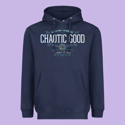 Chaotic Good Essential  Copy Heavyweight Hoodie Designed By Snappyart