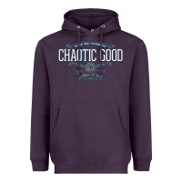 Plum Chaotic Good Essential  Copy Heavyweight Hoodie - SnappyArt
