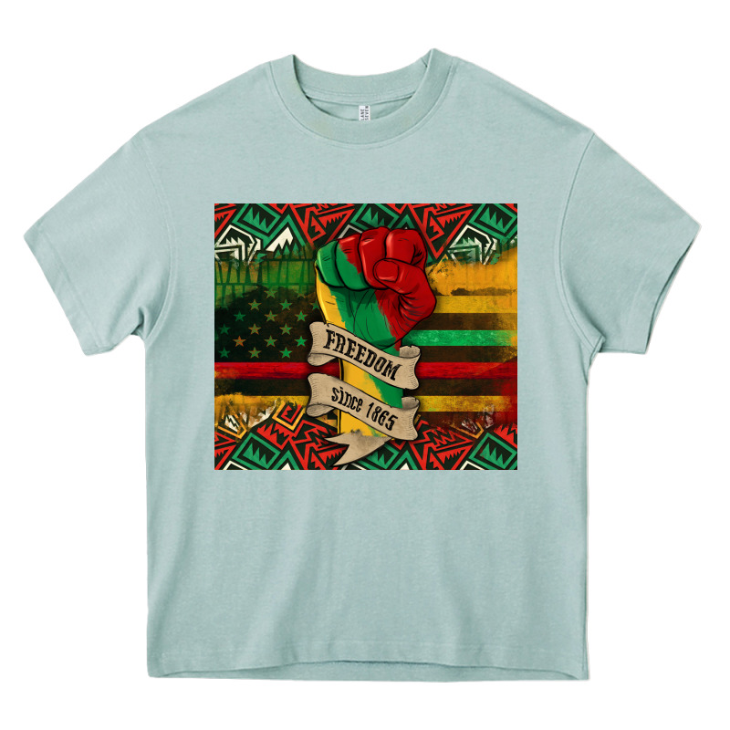 Juneteenth Freedom Since 1865 Heavy Core Tee by CowGirlArtShop | Teevron