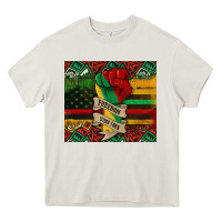 Cream juneteenth freedom since 1865 Heavy Core Tee - CowGirlArtShop