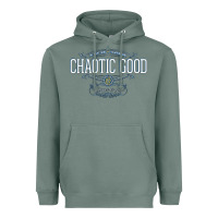 Sage Chaotic Good Essential  Copy Heavyweight Hoodie - SnappyArt