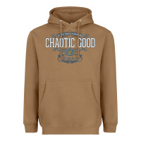 Toasted Coconut Chaotic Good Essential  Copy Heavyweight Hoodie - SnappyArt