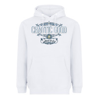White Chaotic Good Essential  Copy Heavyweight Hoodie - SnappyArt