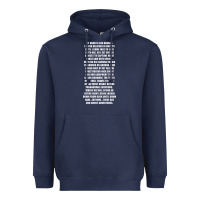Navy MY NAME IS ZAK BAGANS - GHOST ADVENTURES Heavyweight Hoodie - SnappyArt