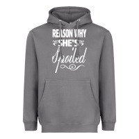 Storm the reason she is spoiled couples matching set valentines t shirt Heavyweight Hoodie - SnappyArt