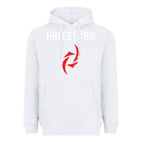 White halestorm black Heavyweight Hoodie - SnappyArt
