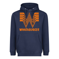 Navy whataburger Heavyweight Hoodie - SnappyArt