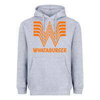 Heather Grey whataburger Heavyweight Hoodie - SnappyArt
