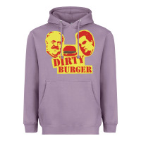 Lavender Dirty Burger Heavyweight Hoodie - SnappyArt