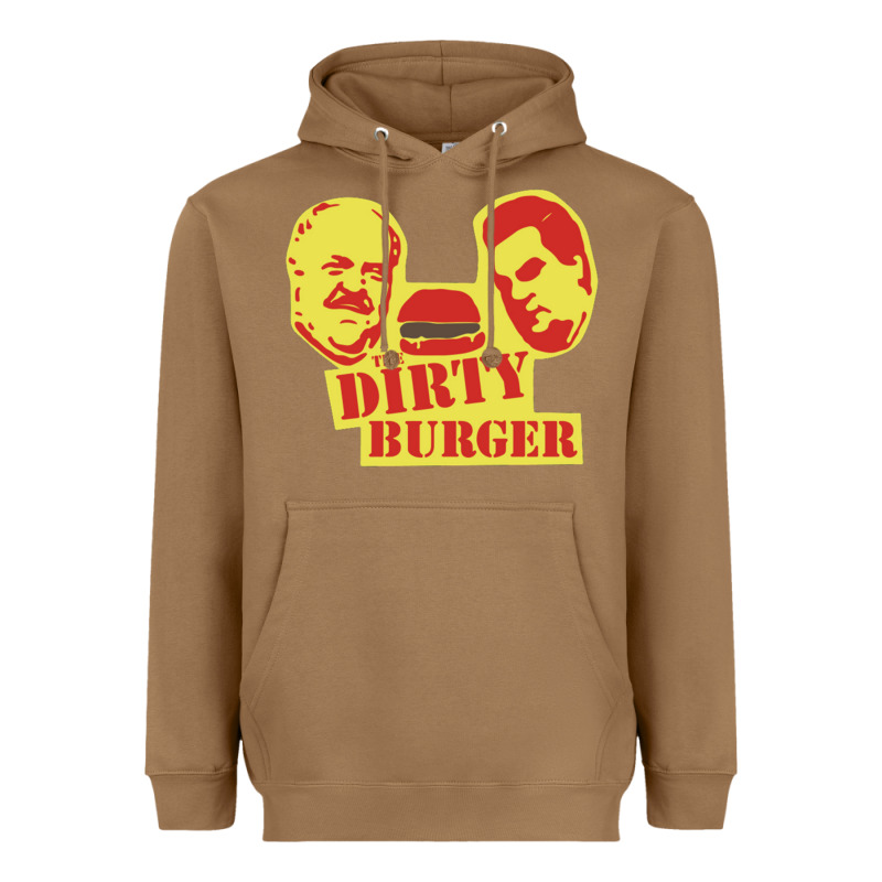 Dirty Burger Heavyweight Hoodie by SnappyArt | Teevron
