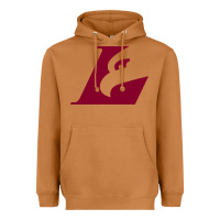 Meerkat UW-La Crosse maroon Heavyweight Hoodie - SnappyArt