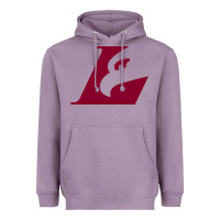 Lavender UW-La Crosse maroon Heavyweight Hoodie - SnappyArt
