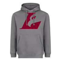 Storm UW-La Crosse maroon Heavyweight Hoodie - SnappyArt