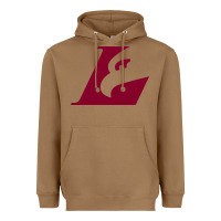 Toasted Coconut UW-La Crosse maroon Heavyweight Hoodie - SnappyArt