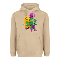 Mushroom new 755 barney and friends cute Heavyweight Hoodie - SnappyArt