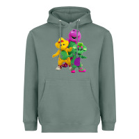 Sage new 755 barney and friends cute Heavyweight Hoodie - SnappyArt