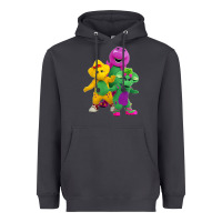 Smoke new 755 barney and friends cute Heavyweight Hoodie - SnappyArt