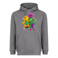 New 755 Barney And Friends Cute Heavyweight Hoodie | Teevron