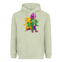 Matcha new 755 barney and friends cute Heavyweight Hoodie - SnappyArt