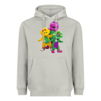 Moon Dust new 755 barney and friends cute Heavyweight Hoodie - SnappyArt