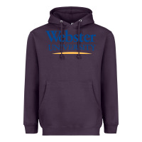 Plum webster university Heavyweight Hoodie - SnappyArt