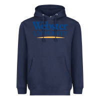 Navy webster university Heavyweight Hoodie - SnappyArt