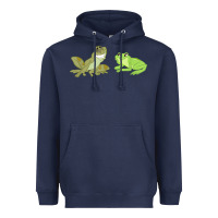 Navy The Princess and the Frog Tiana and Naveen Art Heavyweight Hoodie - SnappyArt