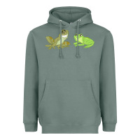 Sage The Princess and the Frog Tiana and Naveen Art Heavyweight Hoodie - SnappyArt