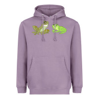 Lavender The Princess and the Frog Tiana and Naveen Art Heavyweight Hoodie - SnappyArt