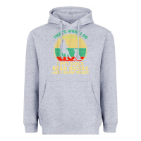 Heather Grey that what i do i pet dogs read books and i know things t shirt Heavyweight Hoodie - SnappyArt