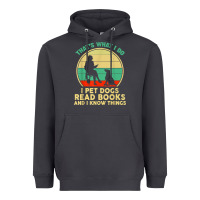 Smoke that what i do i pet dogs read books and i know things t shirt Heavyweight Hoodie - SnappyArt