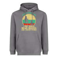 Storm that what i do i pet dogs read books and i know things t shirt Heavyweight Hoodie - SnappyArt