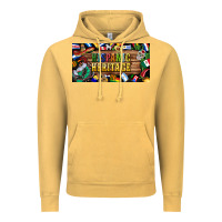 Vintage Mustard hispanic heritage license plate Vintage Hoodie - BundleAndBundleShop