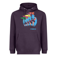 Plum the go go's   vacation retro t shirt Heavyweight Hoodie - SnappyArt